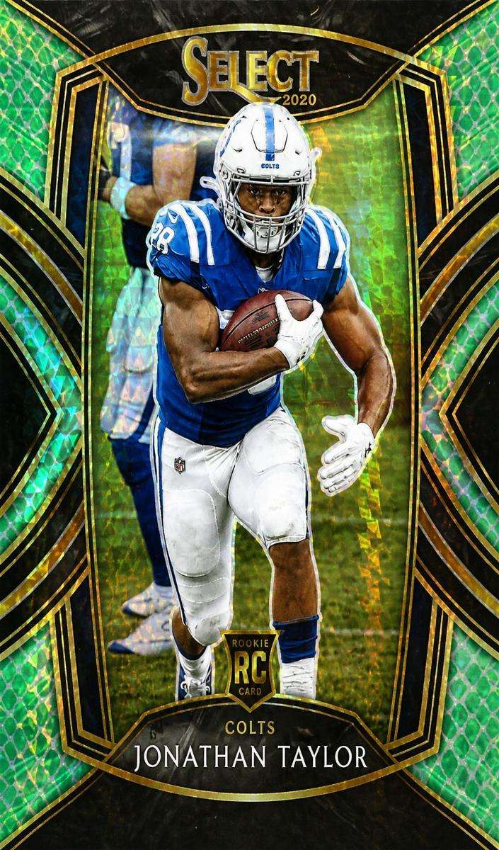 2020 Panini Select Football Dragon Scale Jonathan Taylor #253