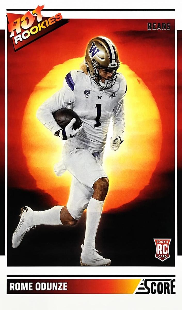 2024 Panini Score Football Rome Odunze #13