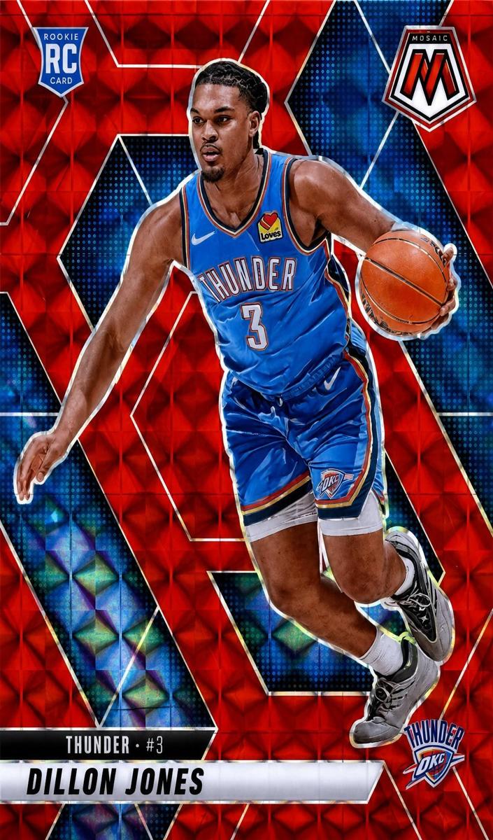 2024 Panini Mosaic Basketball Red Dillon Jones #224