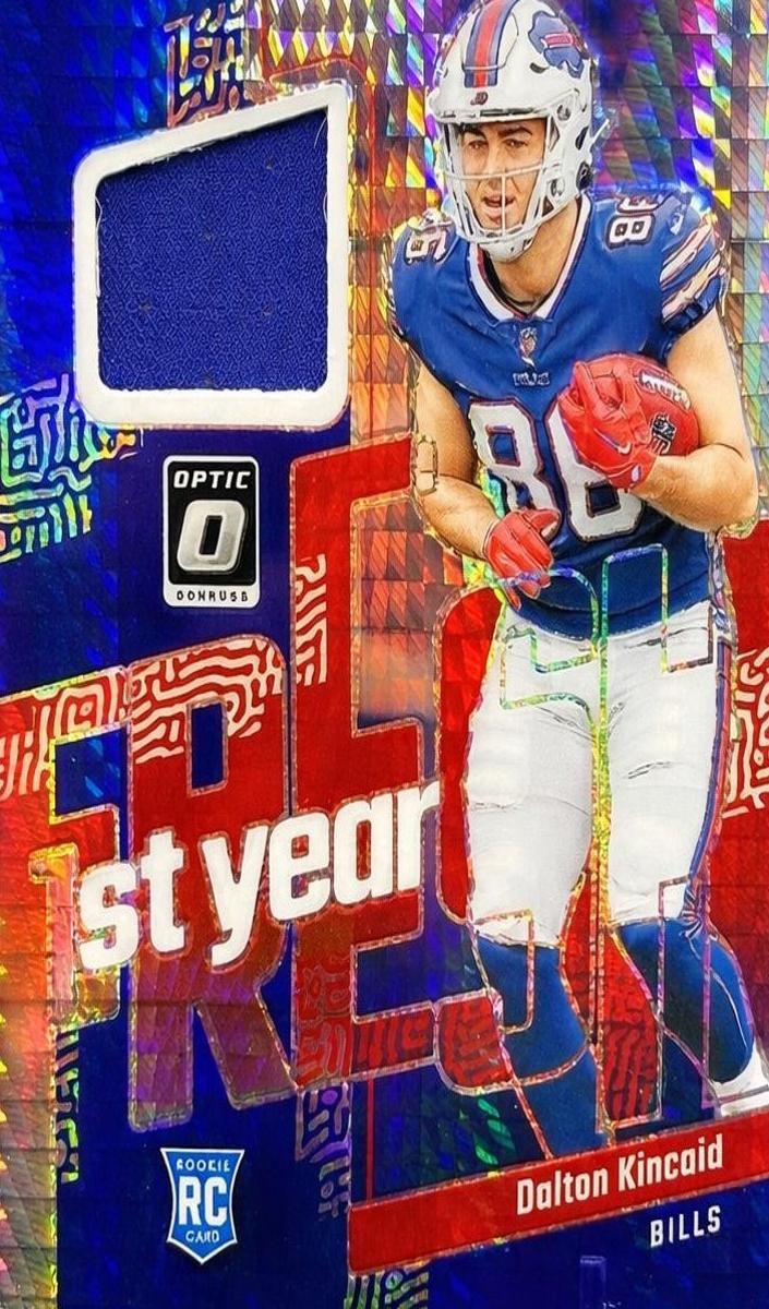 2023 Donruss Optic Football Blue Hyper Dalton Kincaid #FYF-DK