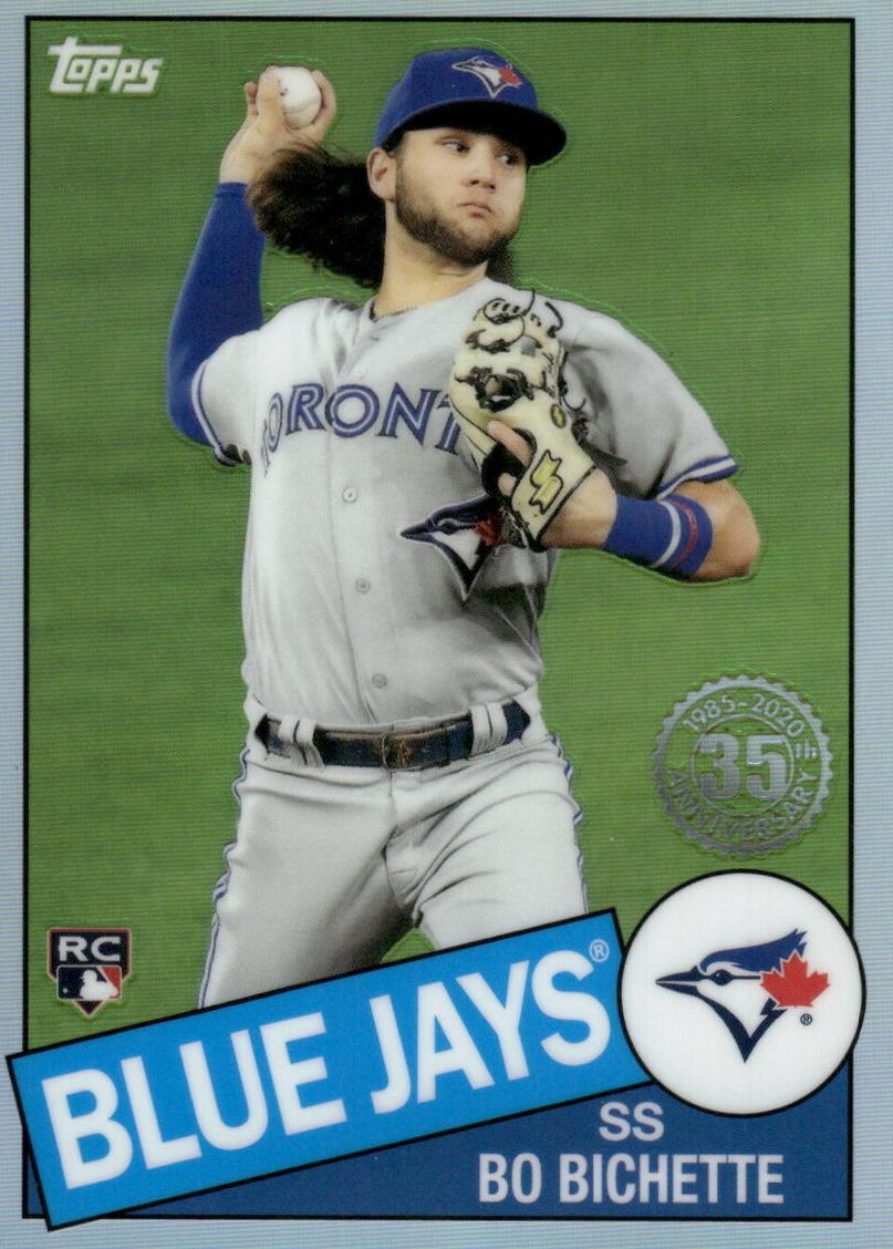 2020 Topps Chrome Baseball Bo Bichette #85TC-2 PSA 9