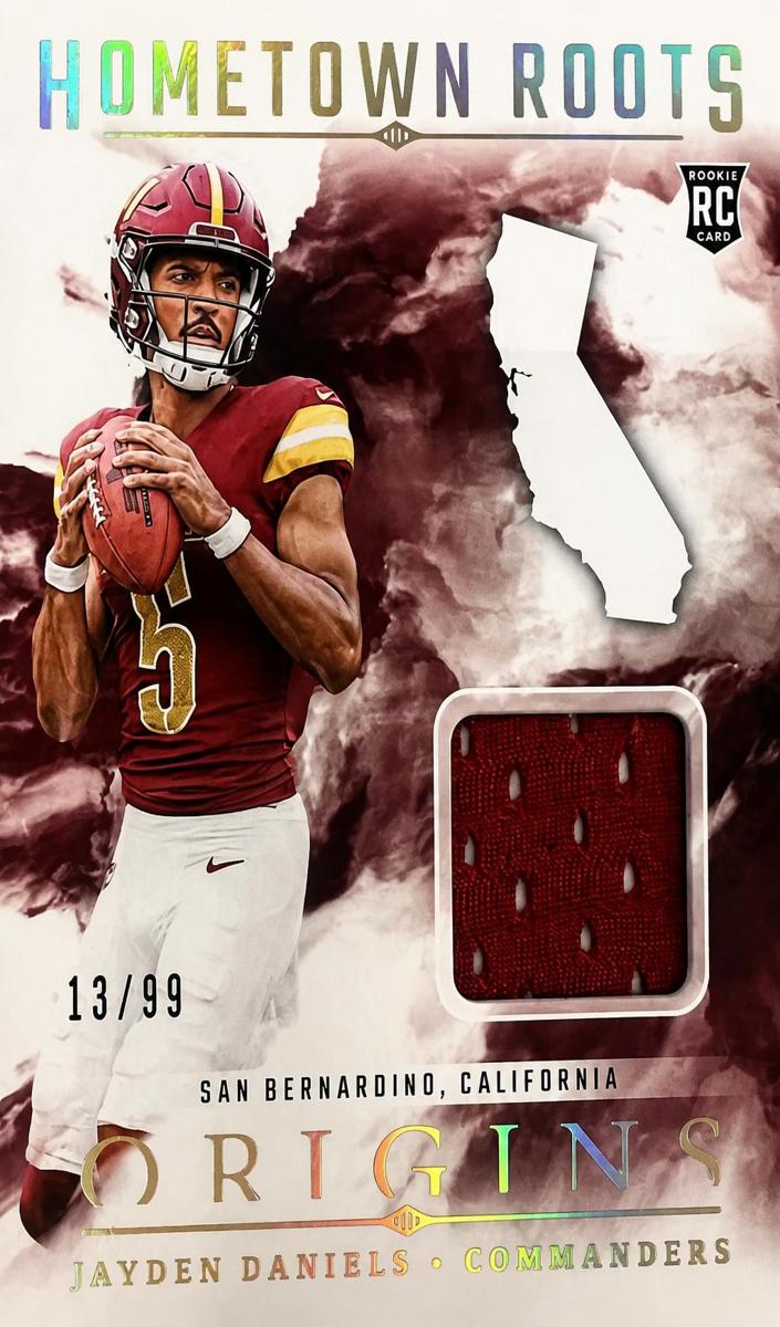 2024 Panini Origins Football Jayden Daniels #HRO-JDA
