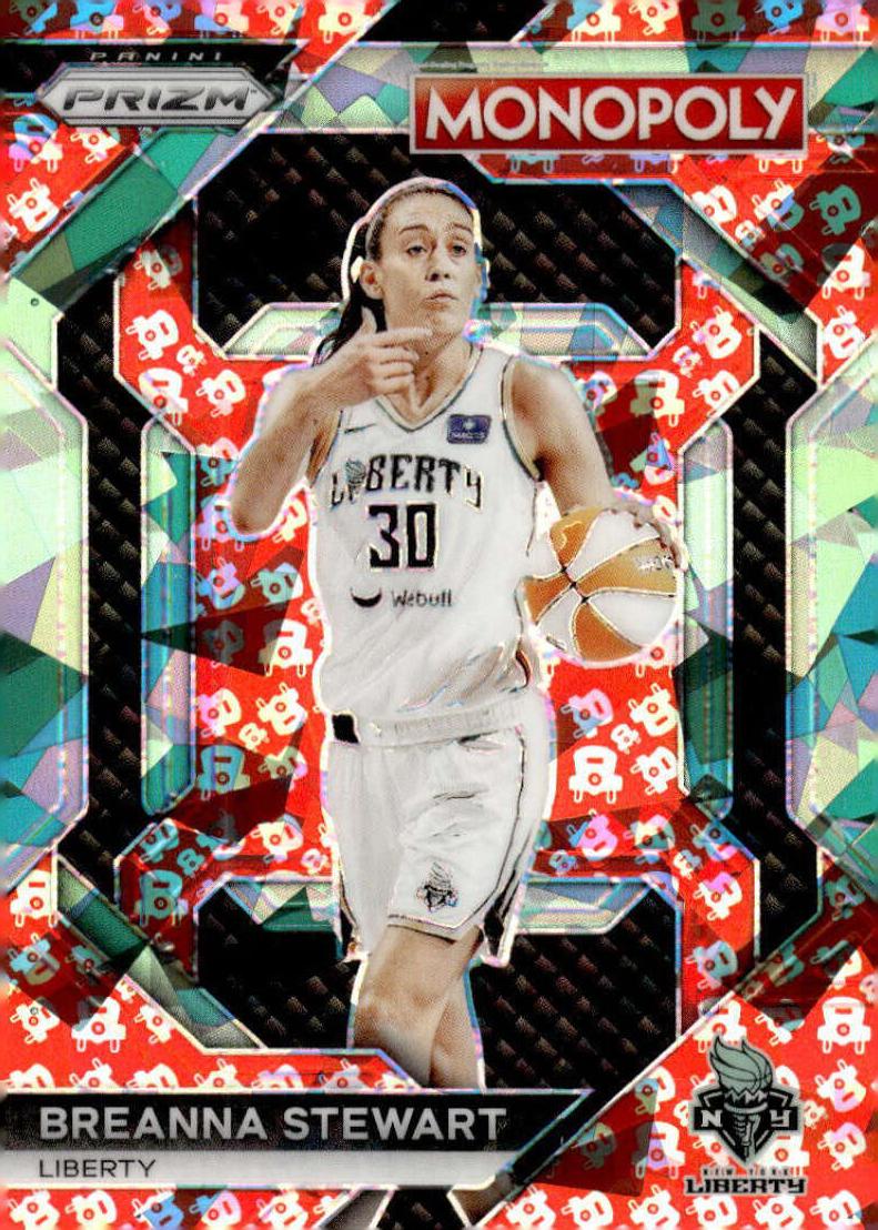 2024 Panini Prizm Monopoly WNBA Basketball Free Parking Breanna Stewart #WNBA4