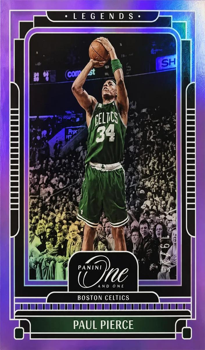 2024 Panini One and One Basketball Purple Paul Pierce #170