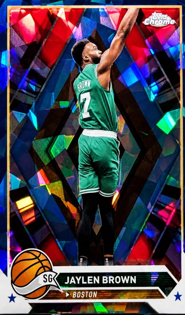 2023 Topps Chrome Sapphire Basketball Jaylen Brown #78 SGC 9.5