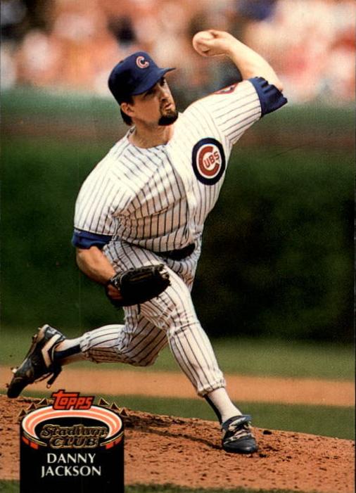 1992 Topps Stadium Club Baseball Danny Jackson #406