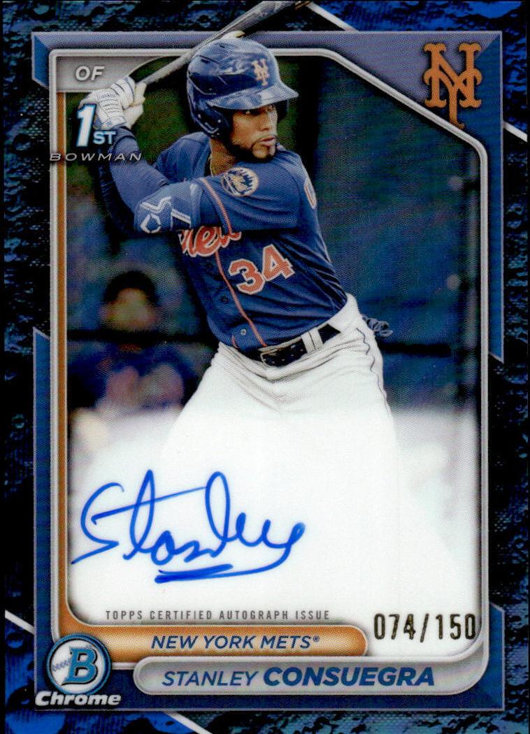 2024 Bowman Chrome Prospects Baseball Stanley Consuegra #CPA-SC PSA 9
