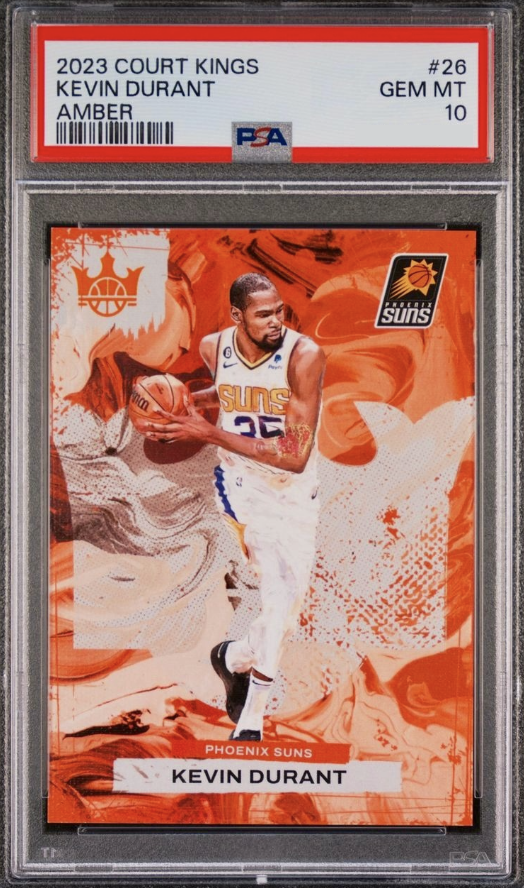 2023 Panini Court Kings Basketball Amber Kevin Durant #26