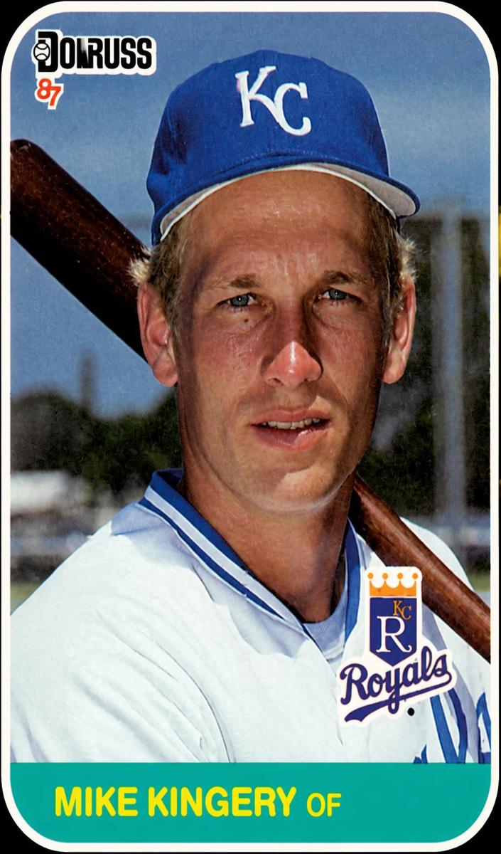 1987 Donruss Baseball Mike Kingery #424