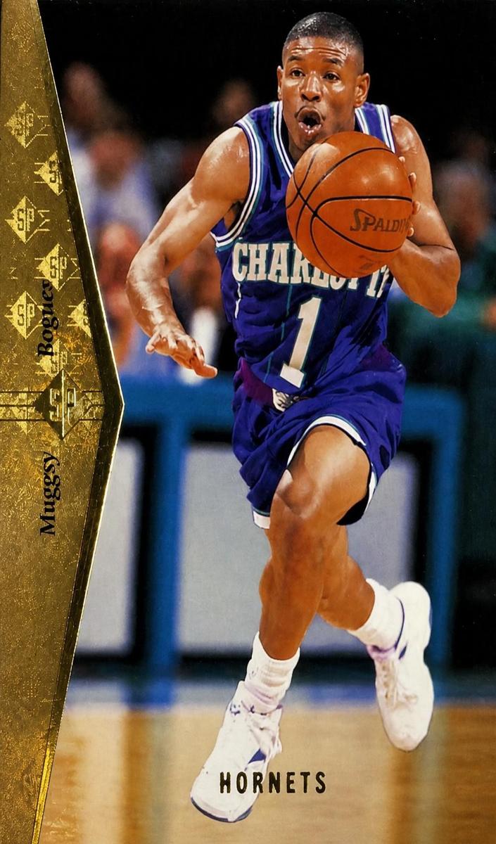 1994 SP Basketball Muggsy Bogues #45