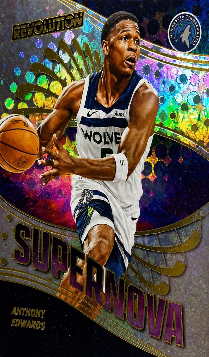 2024 Panini Revolution Basketball Anthony Edwards #6