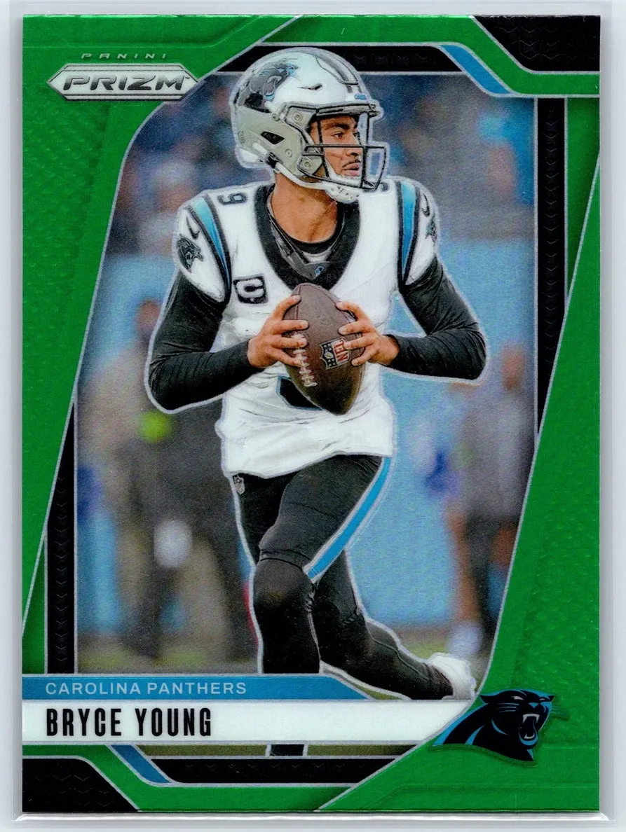 2024 Panini Prizm Football Green Bryce Young #37 PSA 10