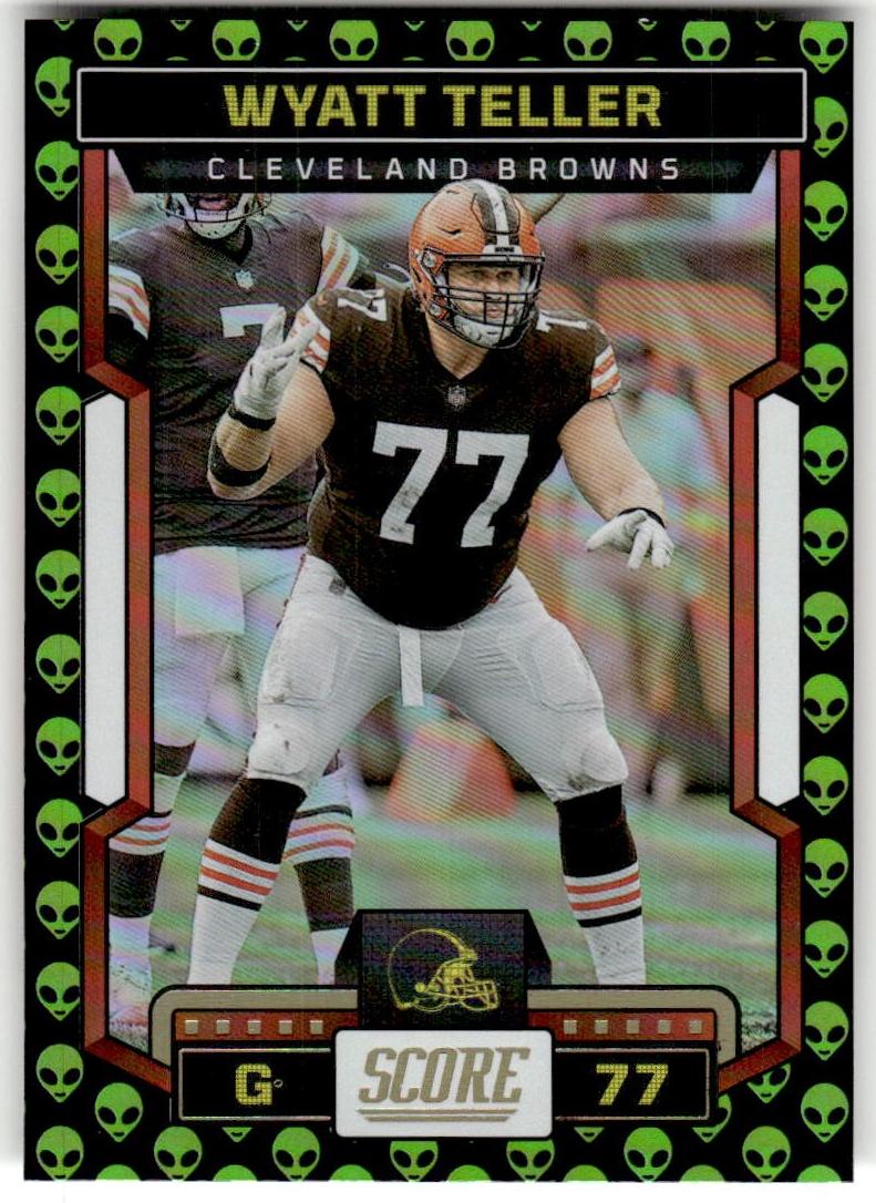 2023 Panini Score Football Extraterrestrial Wyatt Teller #209