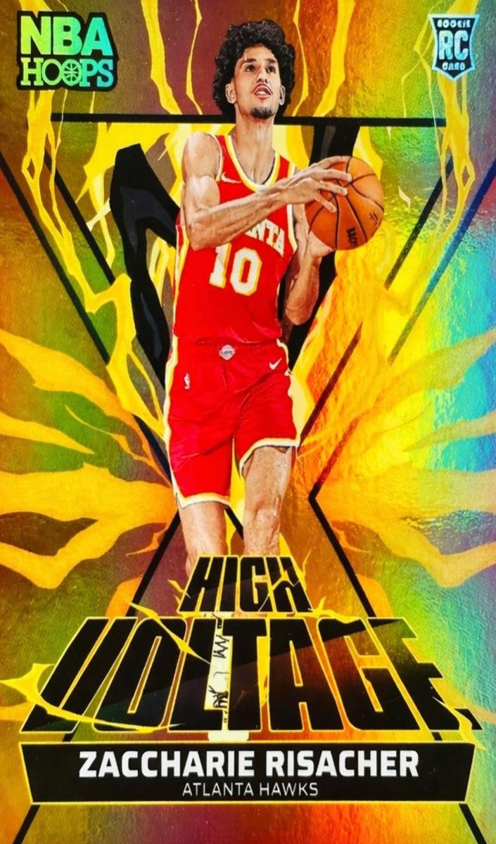2024 Panini Hoops Basketball Zaccharie Risacher #12