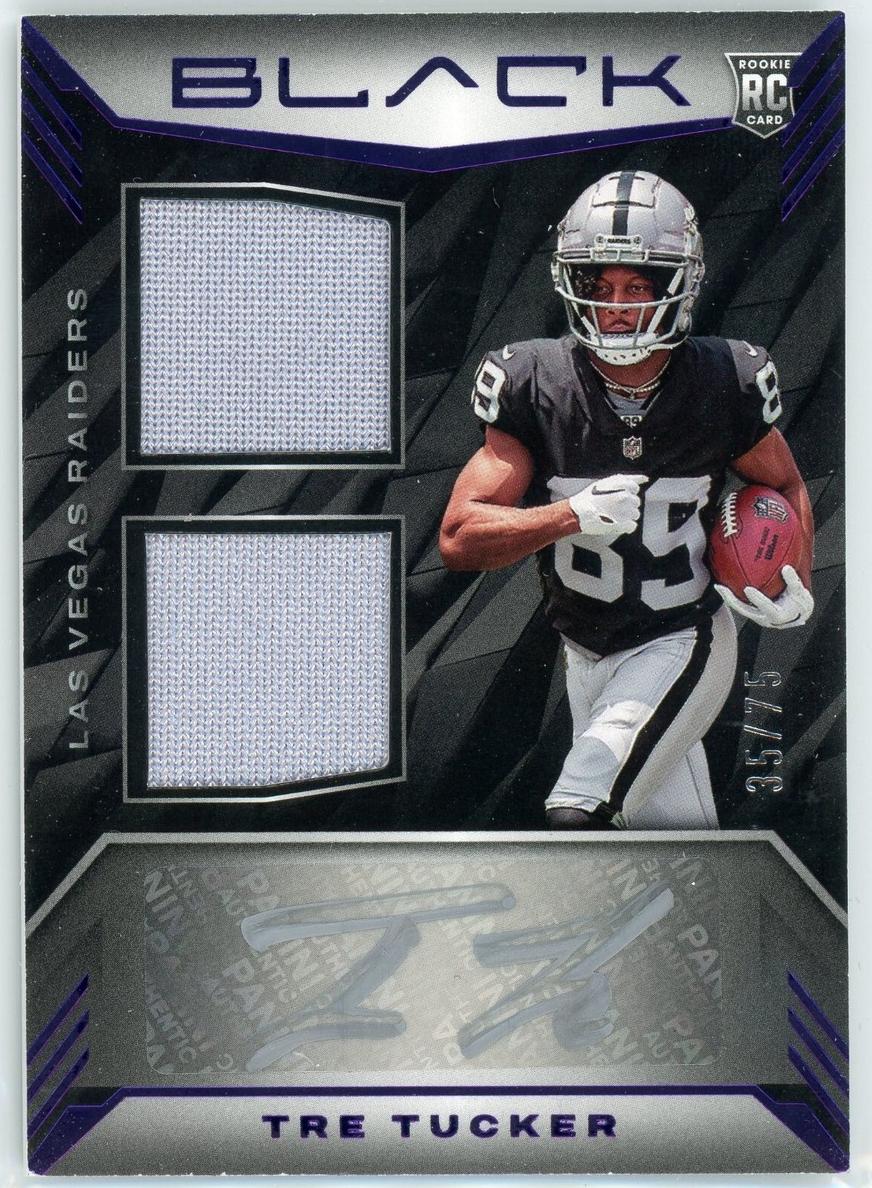 2023 Panini Black Football Tre Tucker #RSM-38