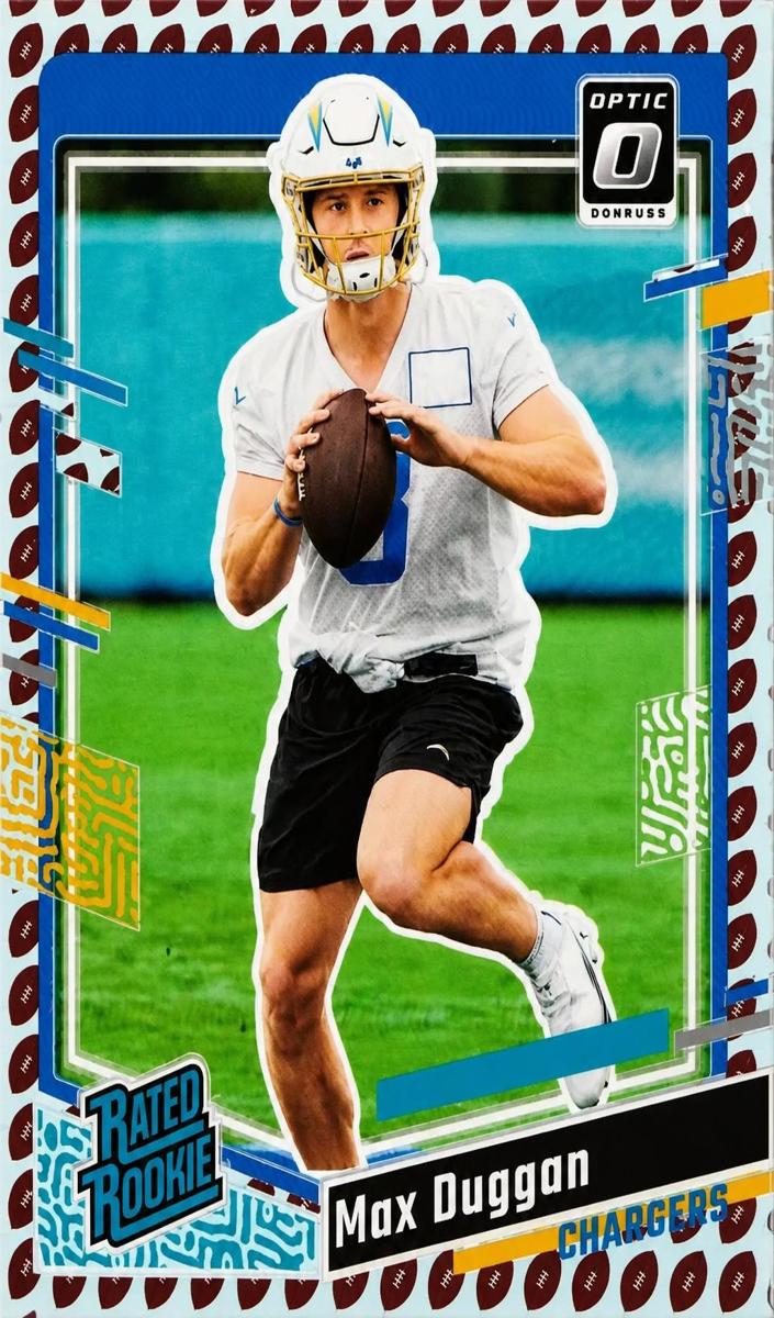 2023 Panini Donruss Football Football Emoji Max Duggan #352