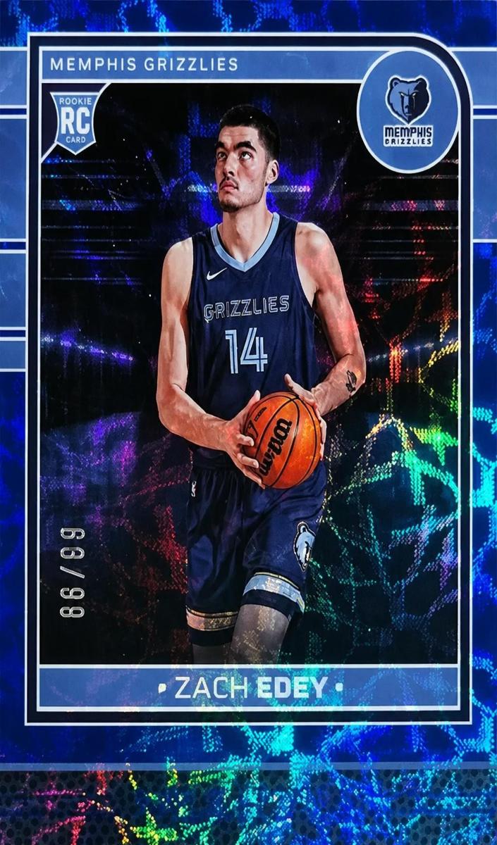 2024 Panini Hoops Basketball Blue Scope Zach Edey #239