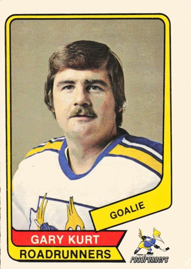 1976 O-Pee-Chee WHA Hockey Gary Kurt #102