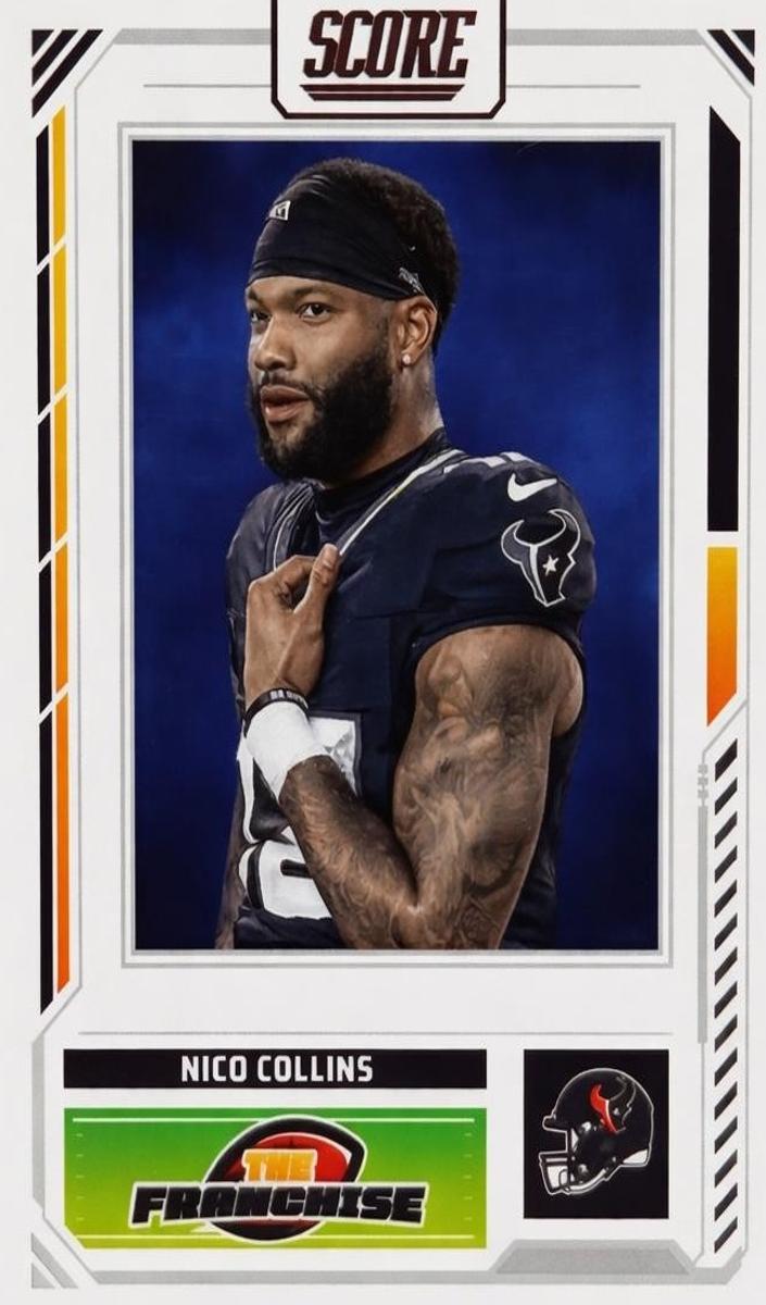 2025 Panini Score Football Nico Collins #13