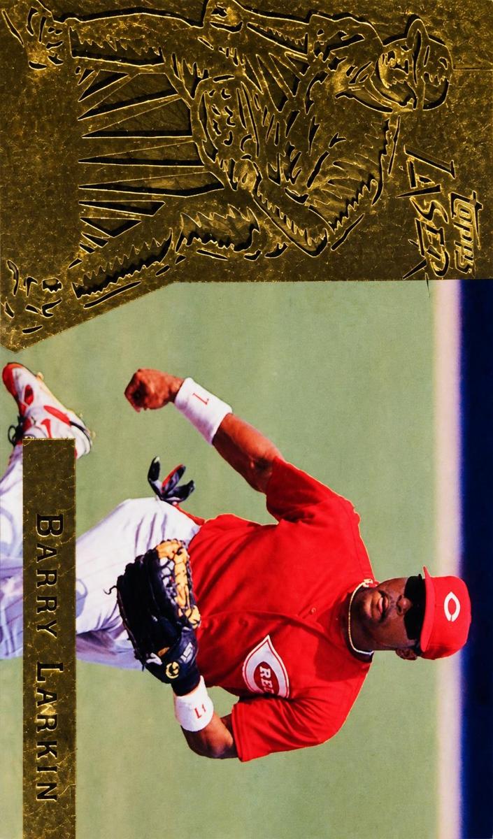 1996 Topps Laser Baseball Barry Larkin #84