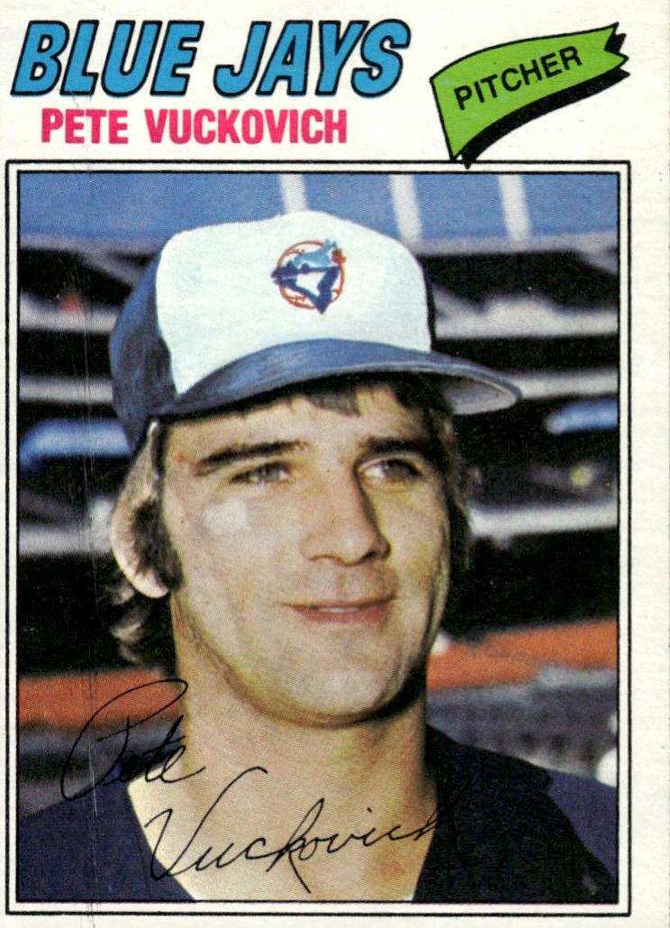 1977 Topps Baseball Pete Vuckovich #517
