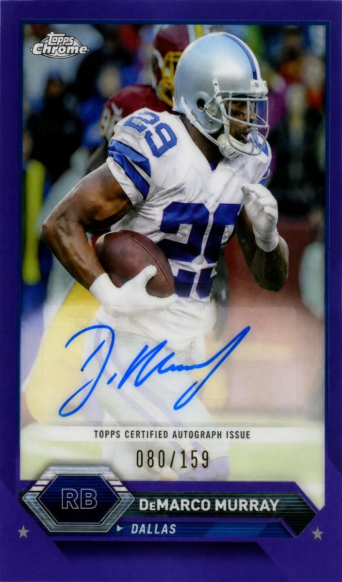 2023 Topps Composite Football Purple Refractor DeMarco Murray #TCA-DMU