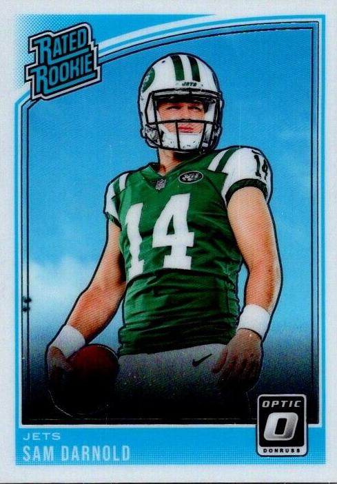 2018 Donruss Optic Football Sam Darnold #151 PSA 9