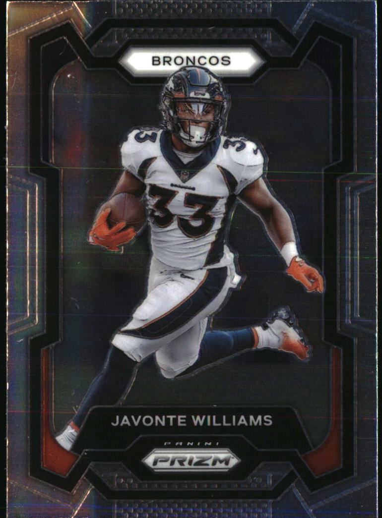 2023 Panini Prizm Football Javonte Williams #86