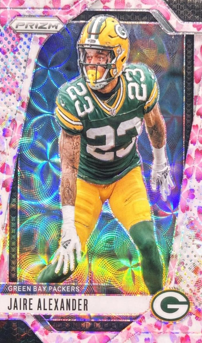 2024 Panini Prizm Football Choice Cherry Blossom Jaire Alexander #106