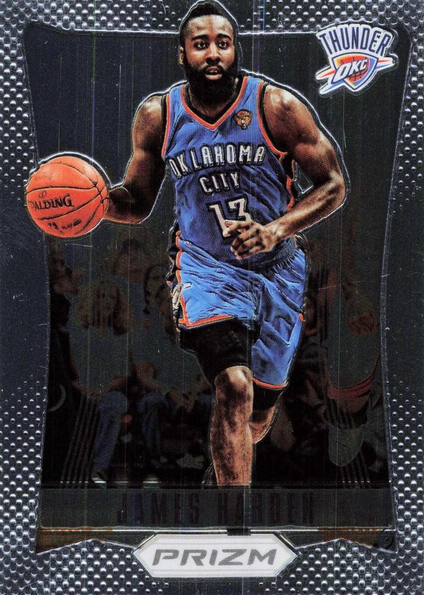 2012 Panini Prizm Basketball James Harden #95