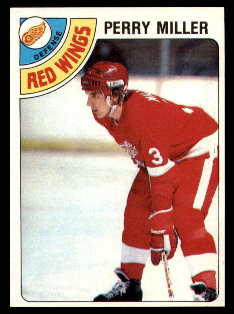 1978 Topps Hockey Perry Miller #16