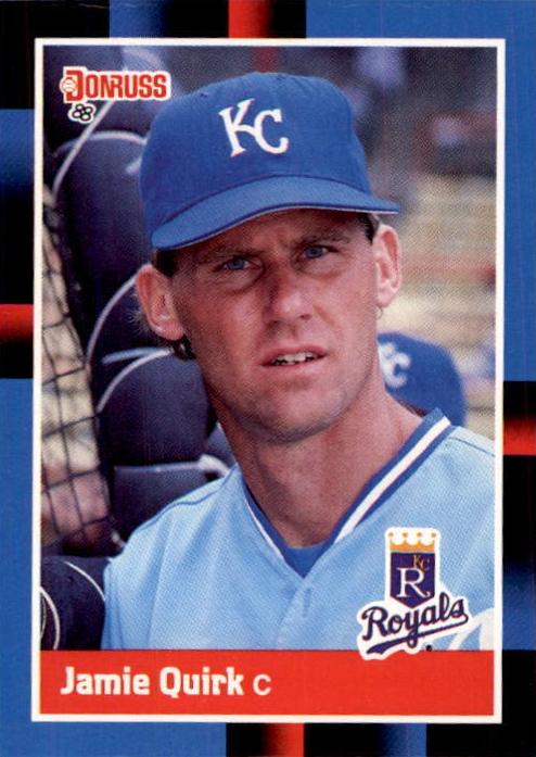1988 Donruss Baseball Jamie Quirk #404 PSA 10