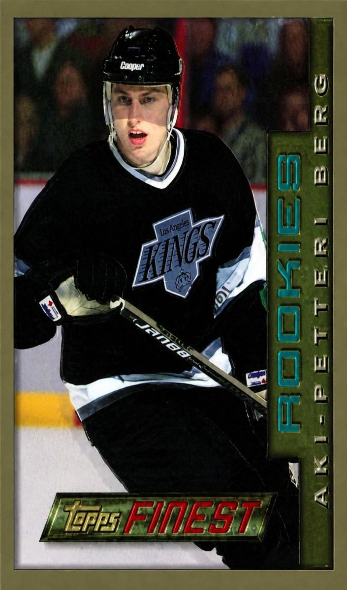 1995 Topps Finest Hockey Aki-Petteri Berg #138