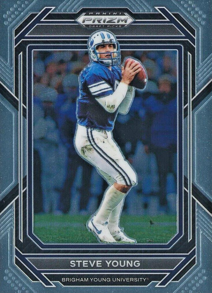 2023 Panini Prizm Draft Picks Football Steve Young #89 PSA 9