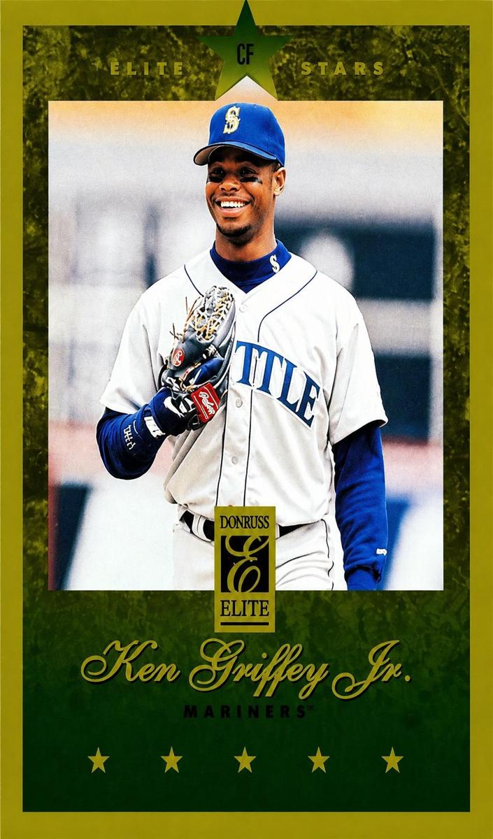 1997 Donruss Elite Baseball Gold Stars Ken Griffey Jr. #5