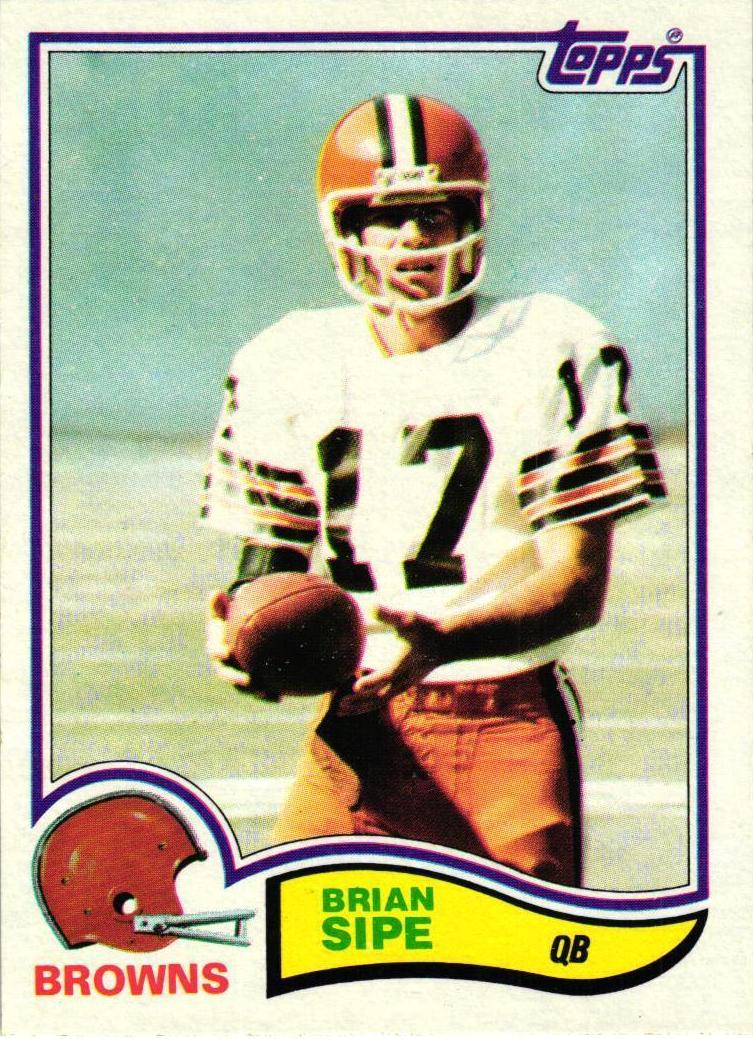 1982 Topps Football Brian Sipe #74 PSA 10