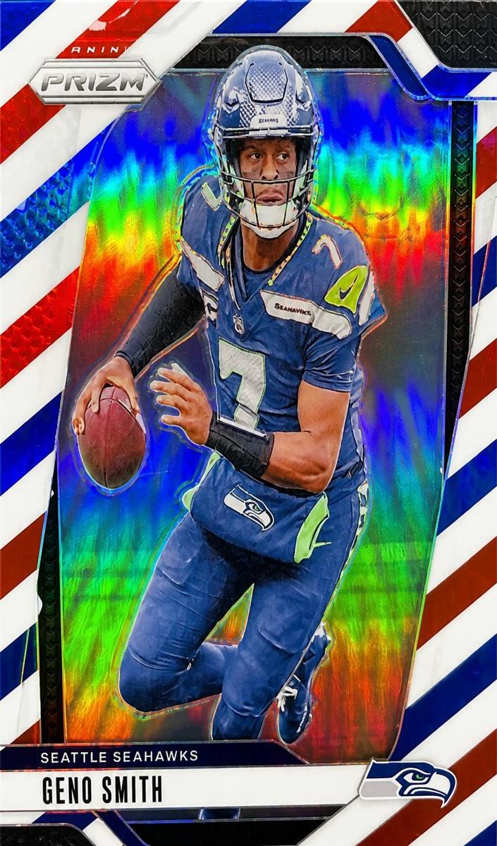 2024 Panini Prizm Football Red White and Blue Geno Smith #259