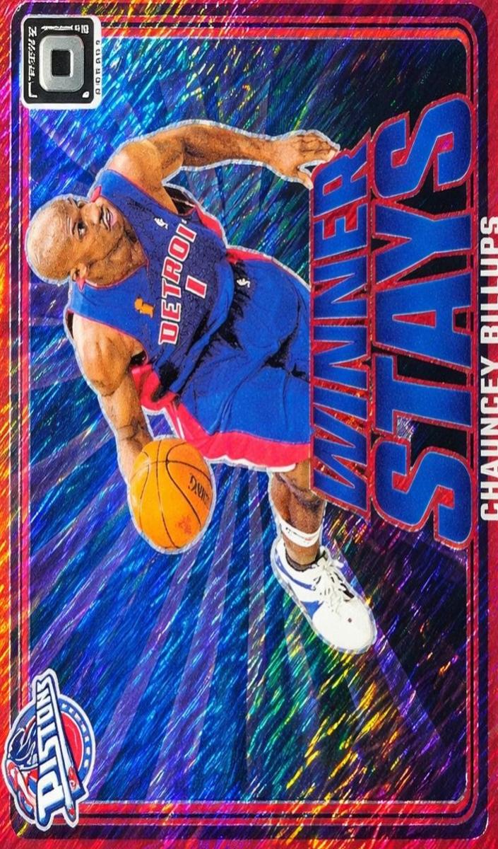 2024 Donruss Optic Basketball Red Shimmer Chauncey Billups #18