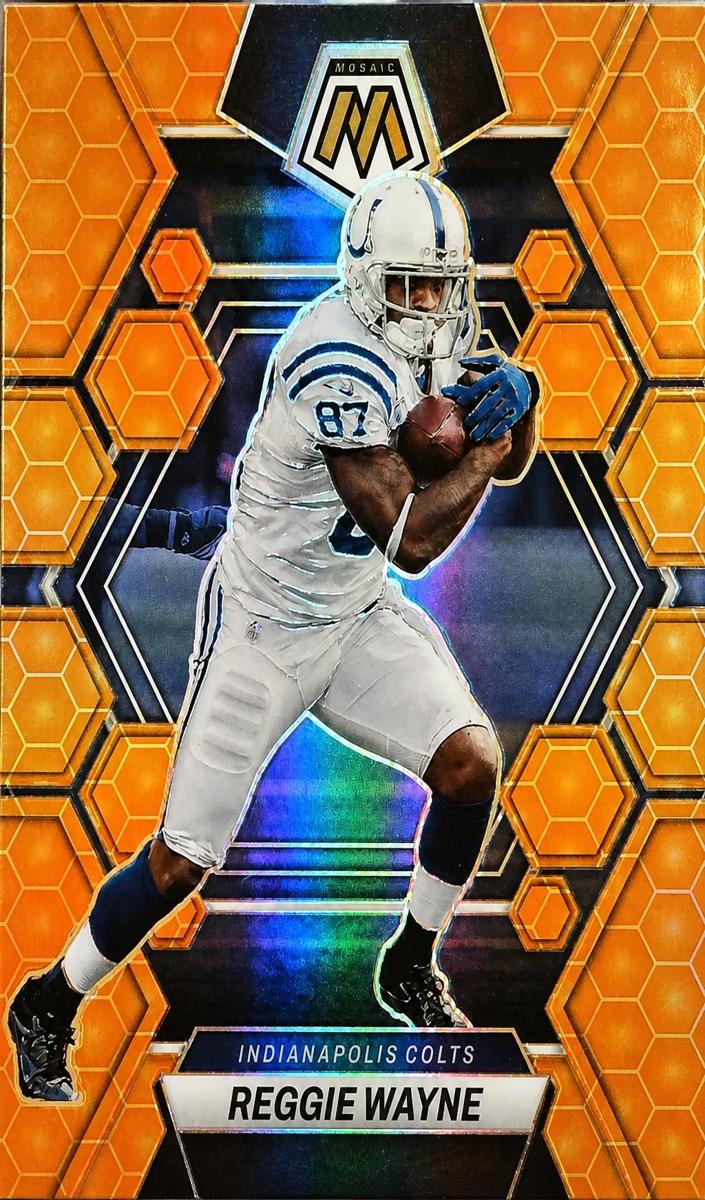 2023 Panini Mosaic Football Honeycomb Reggie Wayne #101