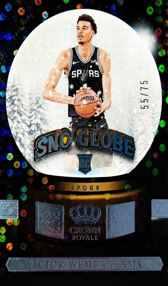 2023 Panini Crown Royale Basketball Blue Victor Wembanyama #19