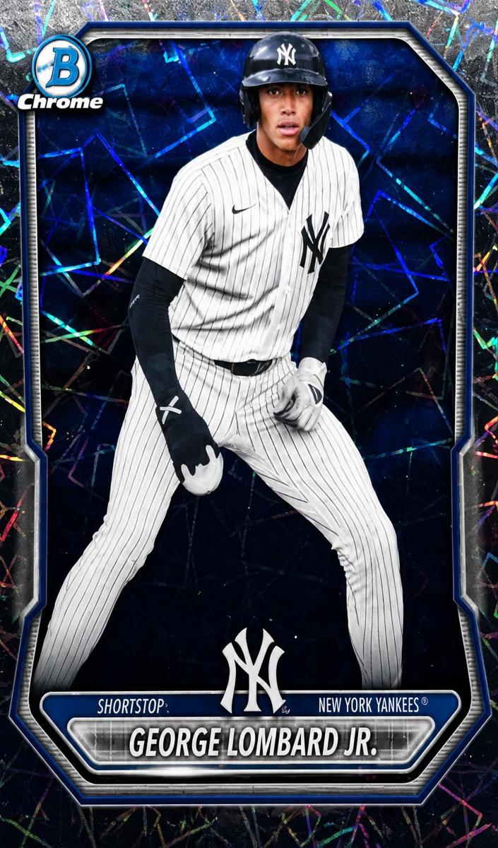 2026 Bowman Baseball Lazer Refractor George Lombard Jr. #BCP-64
