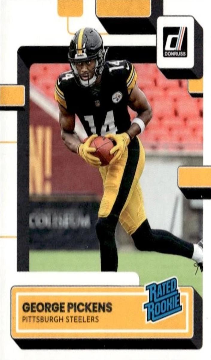 2022 Panini Donruss Football George Pickens #323 PSA 9