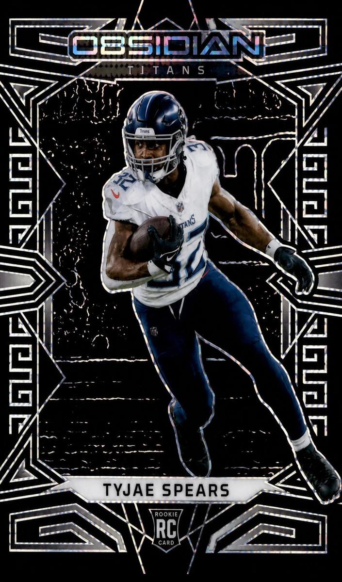 2023 Panini Obsidian Football Asia Tyjae Spears #197