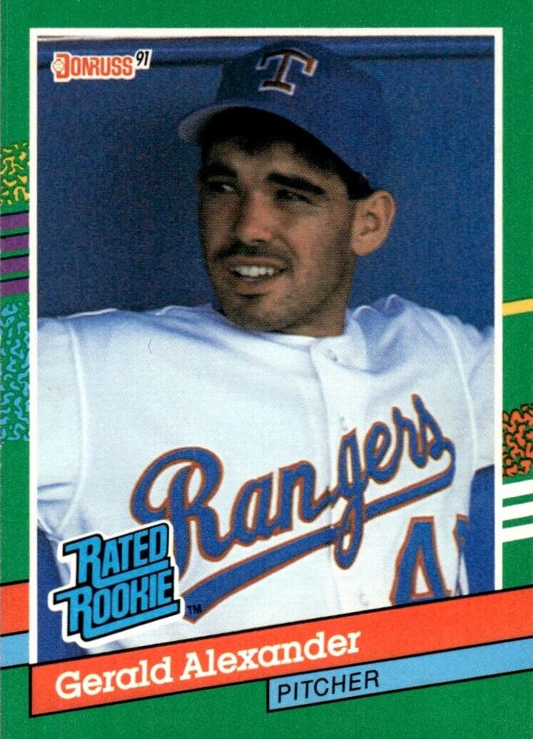 1991 Donruss Baseball Gerald Alexander #419