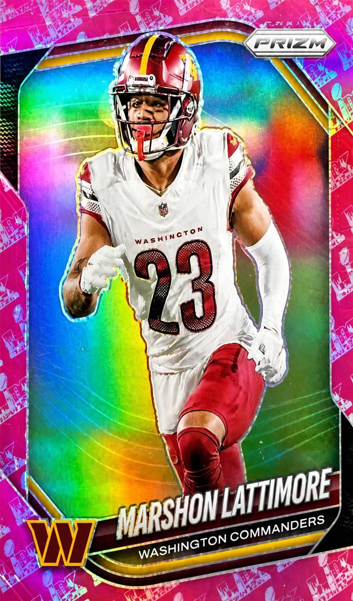 2025 Panini Prizm Football Super Bowl LX Marshon Lattimore #184