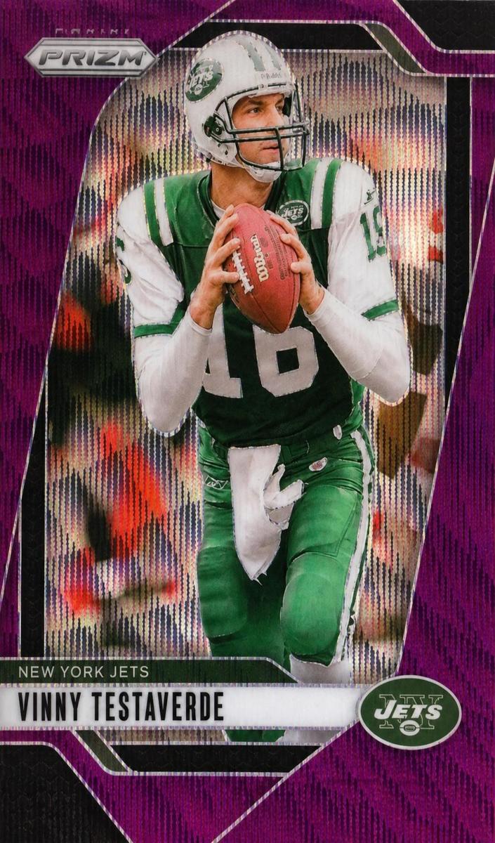 2024 Panini Prizm Football Purple Wave Vinny Testaverde #229