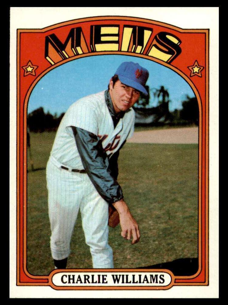 1972 Topps Baseball Charlie Williams #388 PSA 8.5