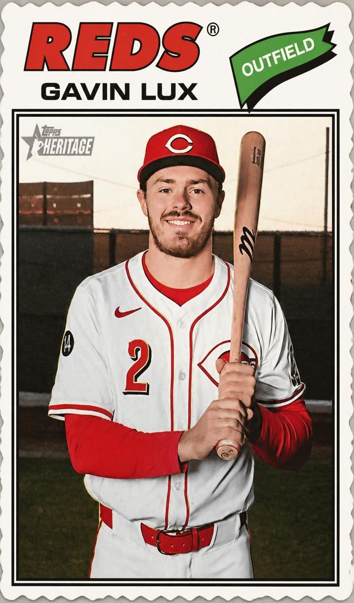 2026 Topps Heritage Baseball Deckle Edge Gavin Lux #352