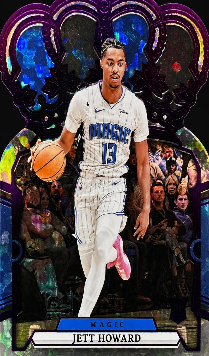 2023 Panini Crown Royale Basketball Crystal Purple Jett Howard #83