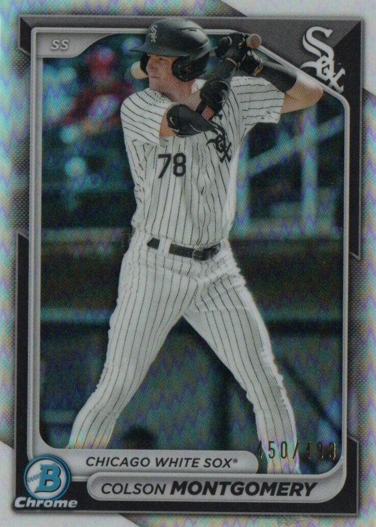 2024 Bowman Chrome Prospects Baseball Refractor Colson Montgomery #BCP-8